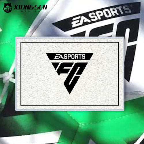 EASportsFC24足球仿羊绒地垫
