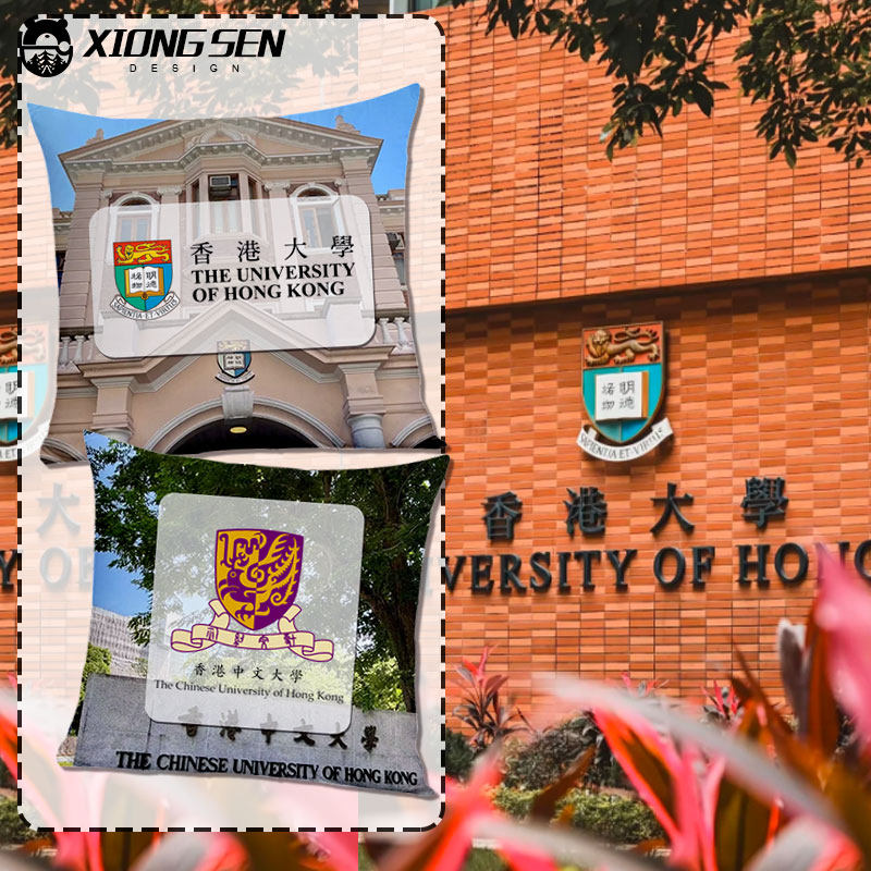 香港大学理工中文科技大学抱枕