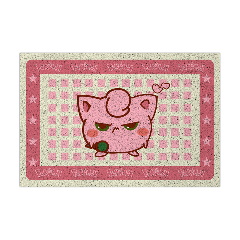 宝可梦Pokémon皮卡丘胖丁地垫
