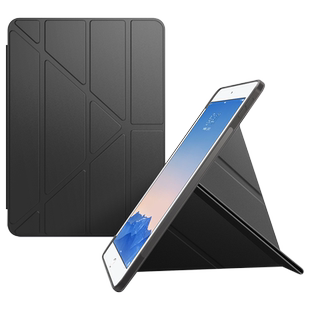 适用iPadAir3保护套10.5英寸新款Y折液态iPad Air第3代平板支架A2152全包防摔苹果ari3纯色横竖支架硅胶软壳