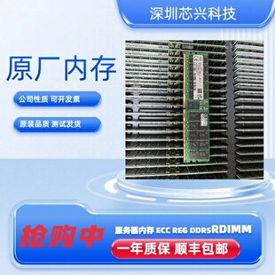 海力士现代 64GB 2RX4 PC5-4800B服务器内存条ECC REG RDIMM DDR5