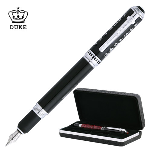 Duke钢笔旗舰店公爵粗重手感