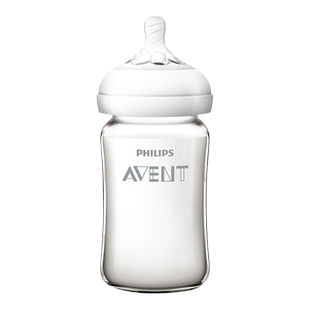 飞利浦新安怡玻璃/PA/PP奶瓶顺畅原生婴儿宽口径防胀气新生儿奶瓶