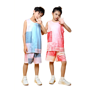 儿童篮球服套装男专业定制球衣女童小学生球服运动背心训练队服潮