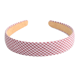 2020新款BM格子发箍女网红发带复古法式百搭外出头箍简约超仙发卡