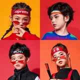 Спортивная баскетбольная форма, китайская красная повязка на голову для мальчиков, спортивный платок, ободок, впитывает пот и запах