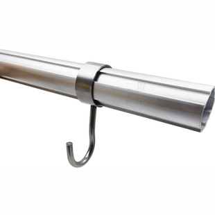 穿管挂钩 28mm第三代铝合金精益管线棒 型材配件 金属辅件钩子