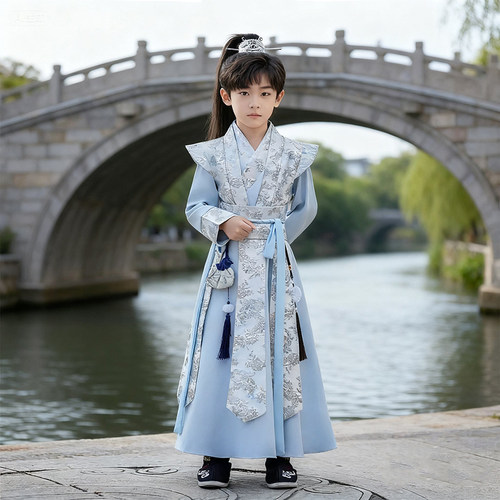 男童汉服新中式2026新款