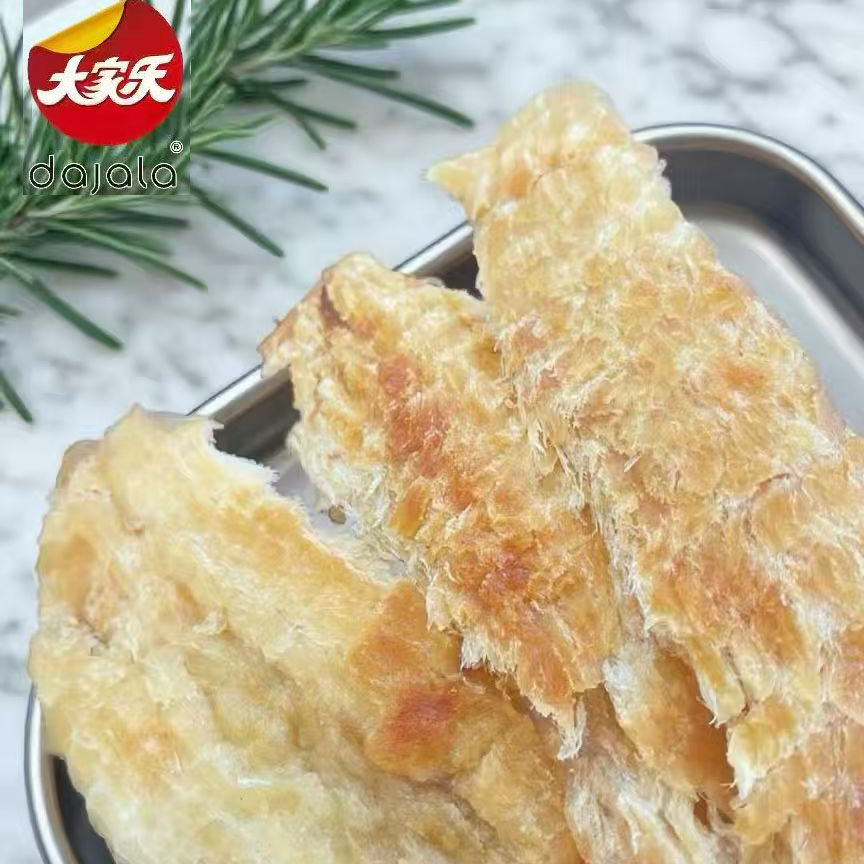 大家乐水产制品香烤鳕鱼片即食鱼干烤鱼片深海海鲜儿童零食特产