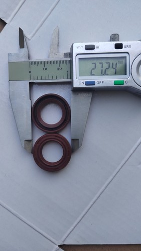 适用本田Gx60 144F 142汽油徽耕机曲轴油封(工厂装机27.2X15.3mm)