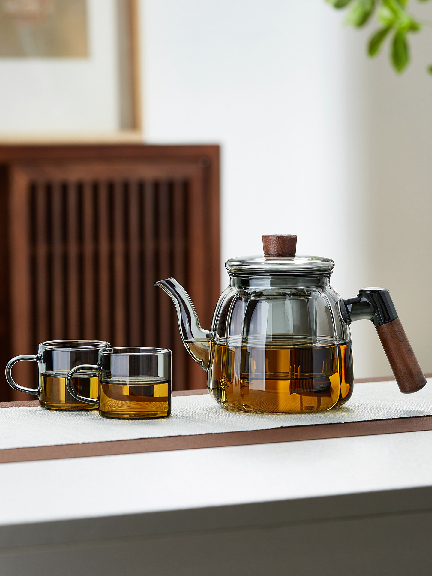玻璃茶壶茶水分离加厚高硼硅茶壶家用电陶瓷炉沸水茶具2025新款