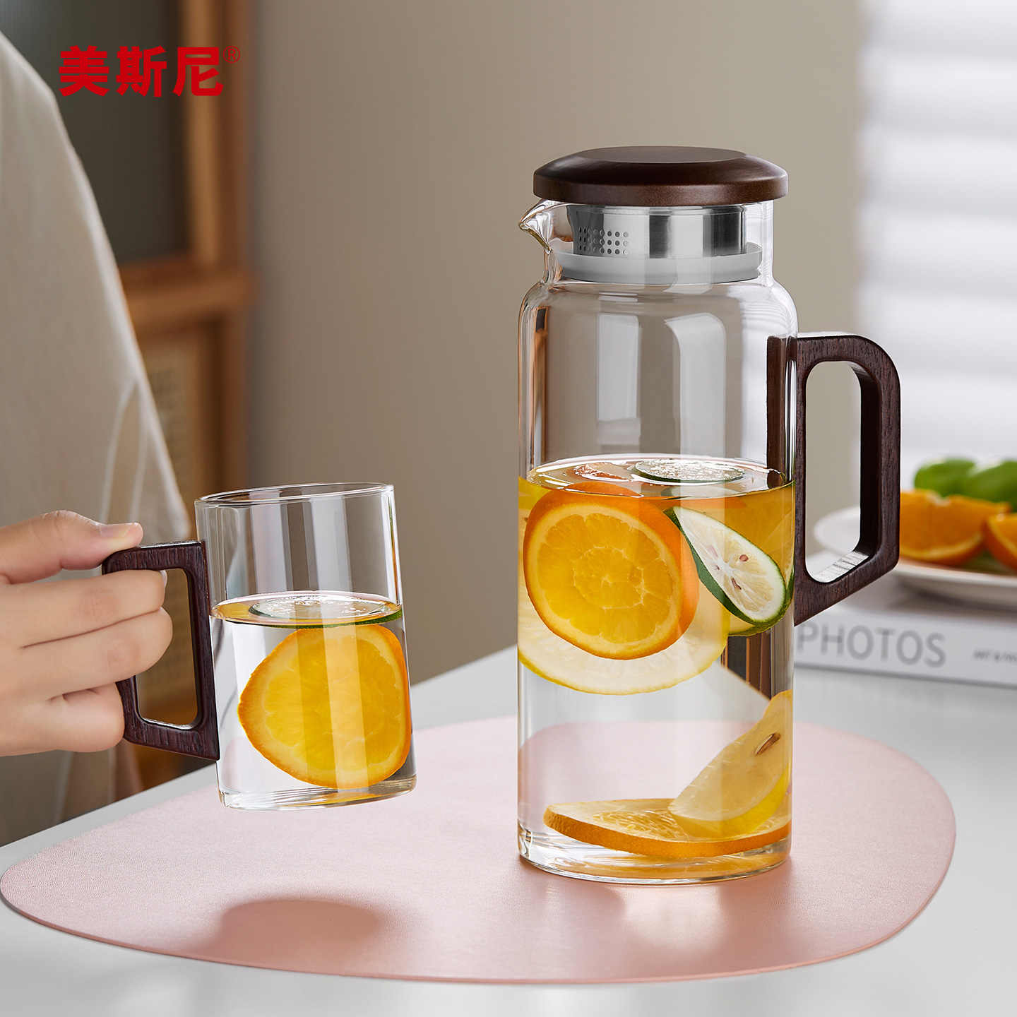 木把冷水壶家用冷泡壶