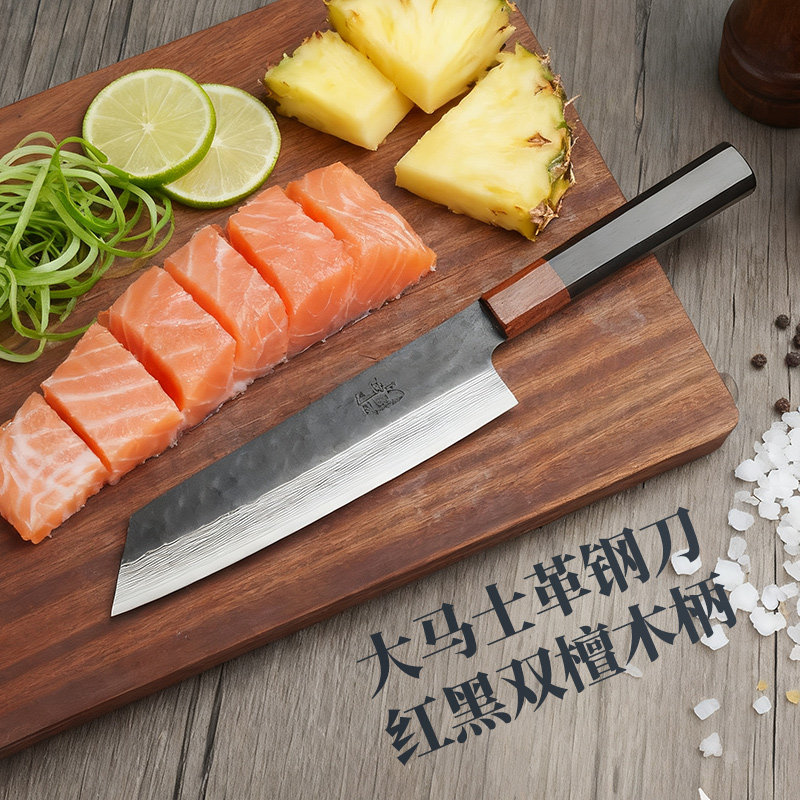 邓家刀大马士革主厨刀菜刀