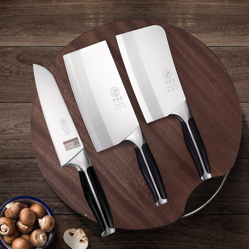 邓家刀重庆大足龙水菜刀套装刀具旗舰官方厨刀套装厨房锋利厨师刀