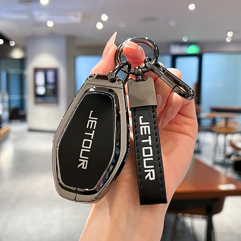 2025新捷途x70plus钥匙套19-24款x70pro专用x70cdm高档金属壳扣男