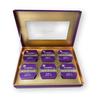 大连即食礼盒装原瓣海胆罐头