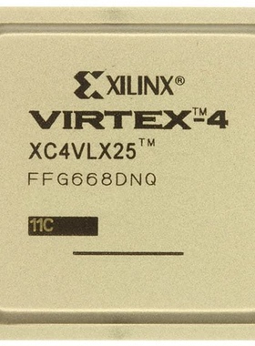 XC4VLX25-11FFG668C AMD Xilinx IC FPGA 448 I/O 668FCBGA Virte
