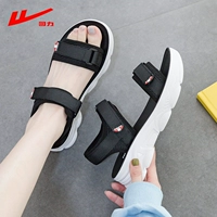 Черные спортивные сандалии [стандартный размер]