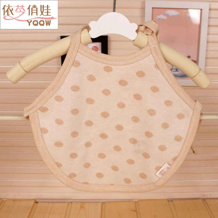 夏季天然有机棉彩棉纯棉婴幼儿护肚兜儿童圆形肚围腹围无套脚