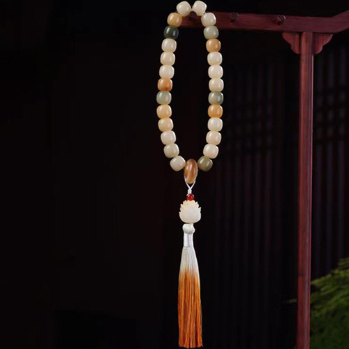 多宝菩提桶珠DIY莲花手持 手链厂家批发规格11×12男女念珠装饰品