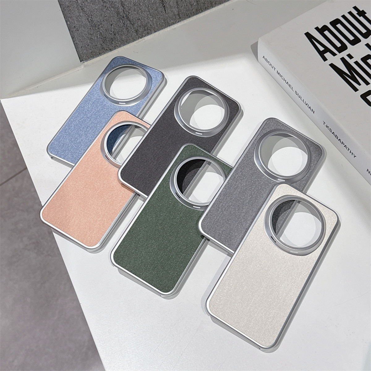 适用于荣耀Magic8手机壳磁吸毛麻