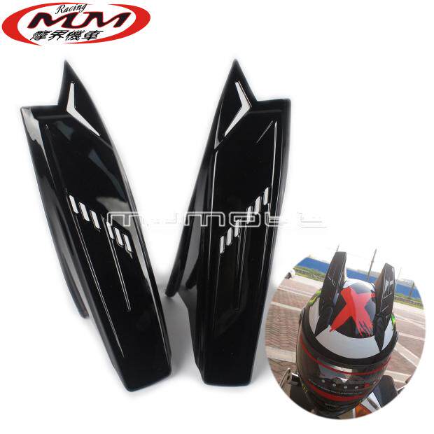 通用摩托车改装配件四季男女头盔个性装饰安全帽犄角牛角骑行配件