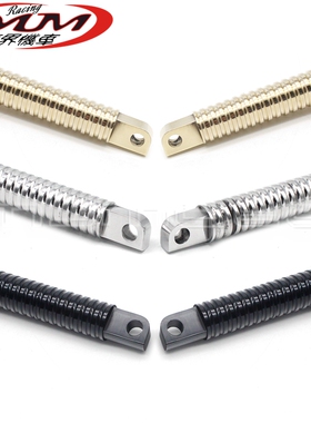 通用于哈雷XL1200 883R/883L摩托车改装件复古简约踏板脚蹬脚架