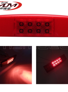 适用Polaris Ranger 400 570 800 500摩托车改装件红色刹车灯尾灯