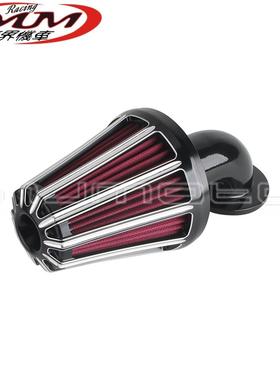 适用哈雷戴娜软尾Touring黑色高性能合成空气过滤器空滤2000-2017