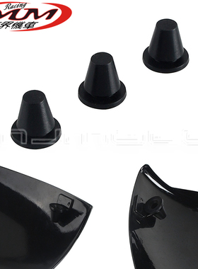 摩托车改装件适用哈雷软尾突破FXBR标准FXST街头鲍勃橡胶侧盖垫圈