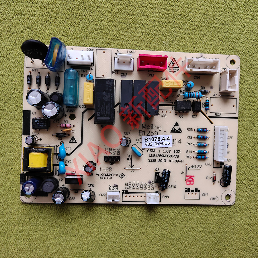 美菱冰箱BCD-450ZE9A/450ZE9N/450ZE9T B1078.4-4主控电脑显示板