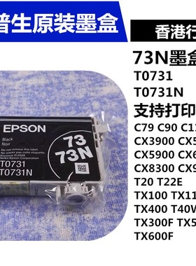 73N CX5500 CX5900 3900 6900 8300拆机墨盒 爱普生原装T0731墨盒