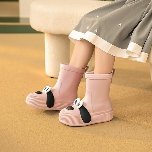 儿童雨鞋男女童幼儿园雨靴防滑潮