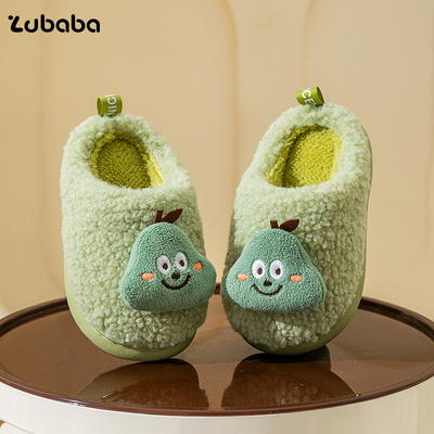 儿童棉拖鞋冬季毛毛绒2025新款