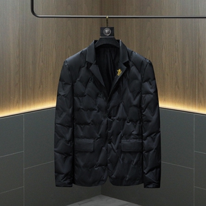 冬装西装羽绒服男90白鸭绒D302--28022P270