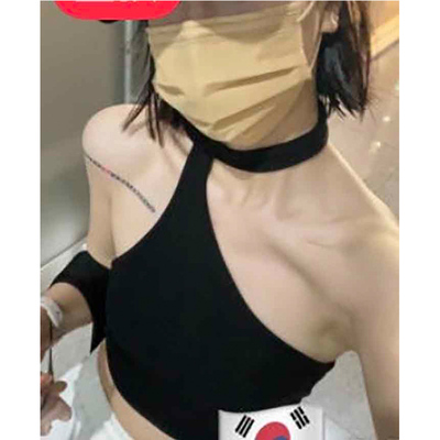 HGE睡格好觉挂脖辣妹吊带背心