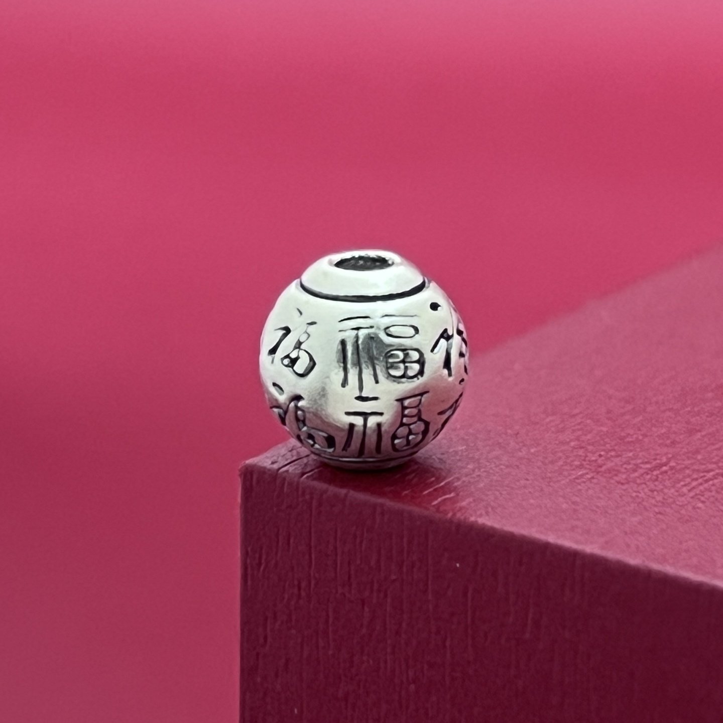 藏银3D足银999百福转运珠纯银配件DIY编绳手链复古散珠隔珠手链,饰品/流行首饰/时尚饰品新,其他DIY饰品配件,淘宝优惠券,粉丝福利购,淘宝优惠卷