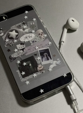 彩色星星凯蒂猫适用15苹果14ProMax手机壳iPhone12全包17可爱13Pro软15Promax防摔11保护套16女X软8plus/5s男