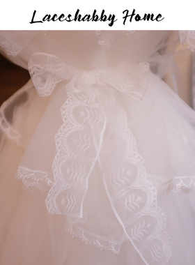 LACESHABBY新款法式复古风格洛可可手工DIY花边蕾丝绑带