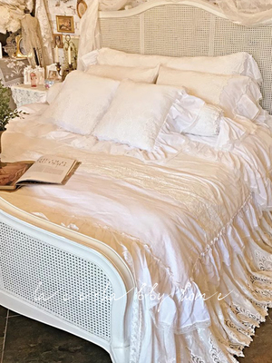 法式复古风shabby布艺四件套床品