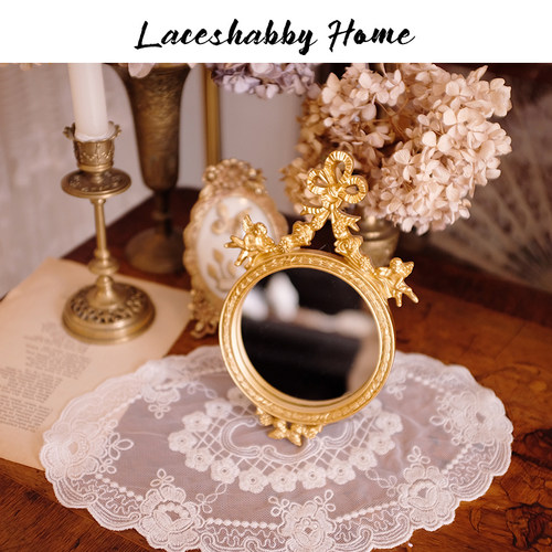 天使镜子laceshabby新款法式天使