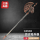 三国古代仿真兵器开山斧方天戟关公刀 塑料刀剑武器表演道具玩具
