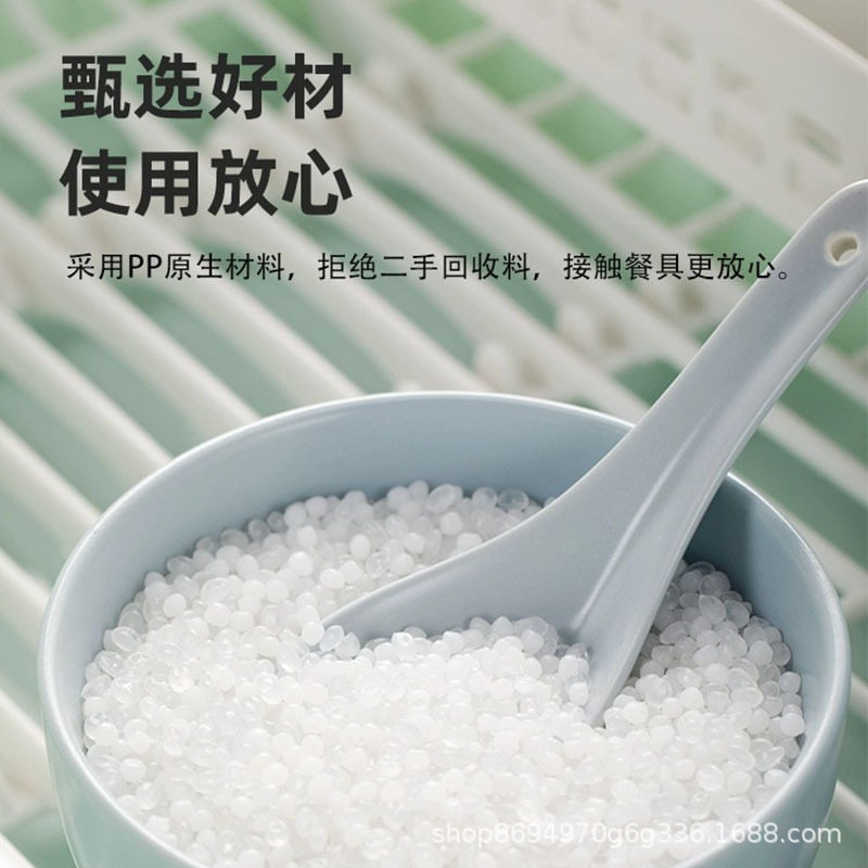 茶花带盖沥水碗柜碗筷收纳柜碟盘
