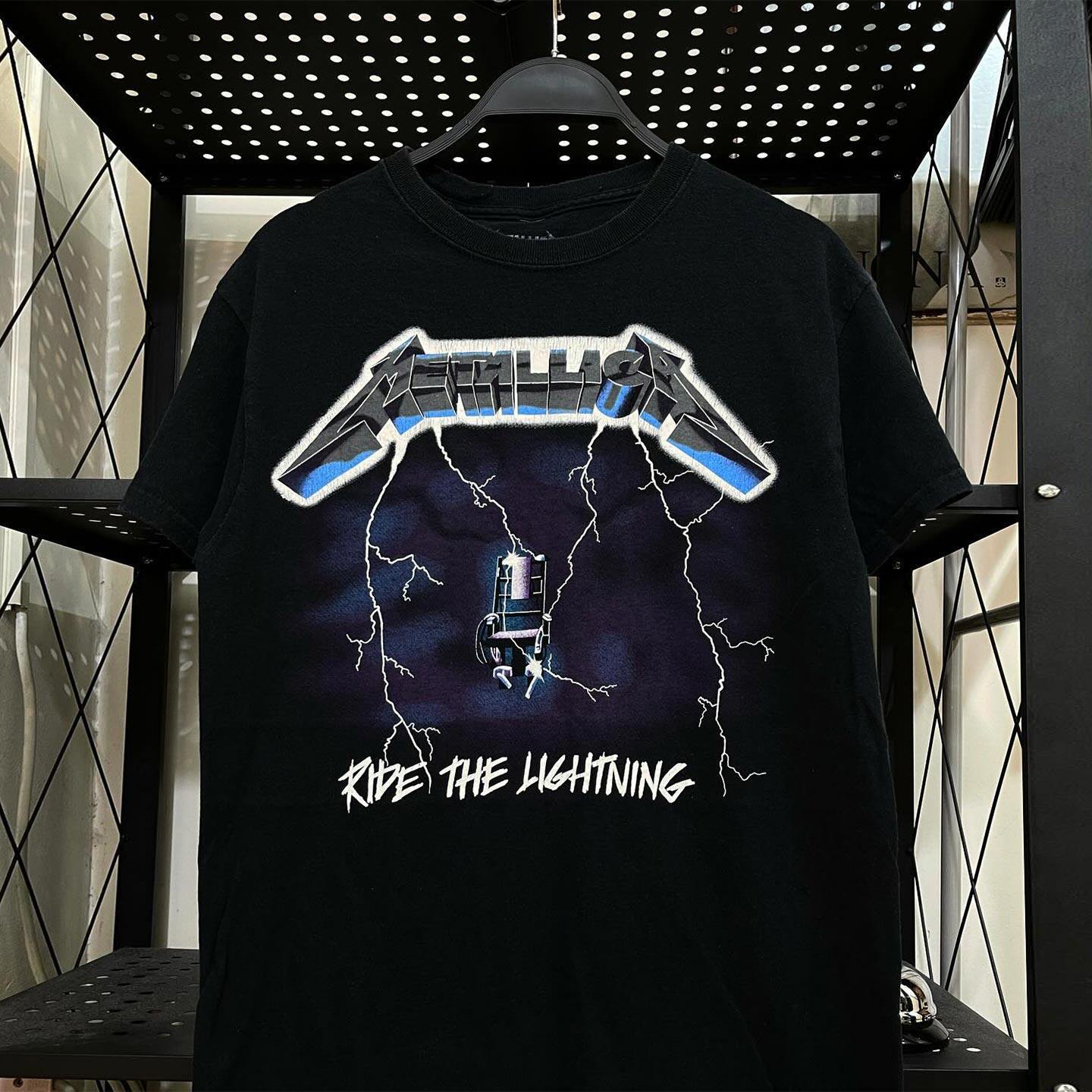 METALLICA金属乐队复古纯棉短袖