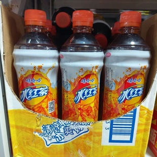 饮品哇哈哈 娃哈哈冰红茶柠檬味茶饮料500ml清凉柠檬老式 老款