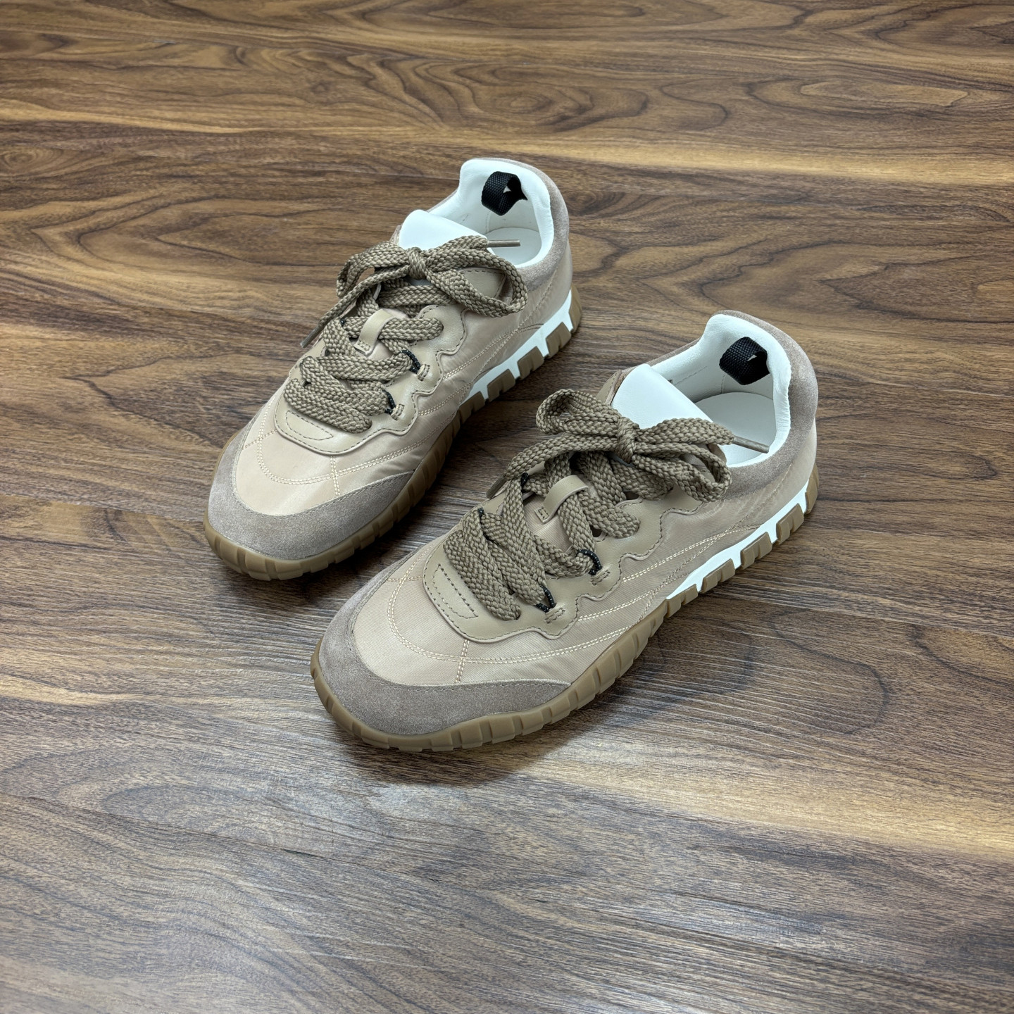 外贸原单真皮透气饼干鞋