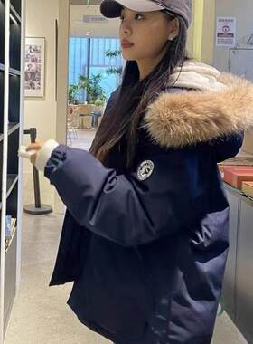 工装羽绒棉服2025冬季新款棉衣女款端棉服冬天厚外套棉袄外套潮
