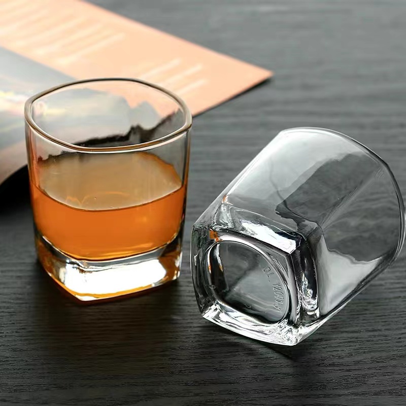 熙美诚品水晶玻璃杯玻璃四方杯