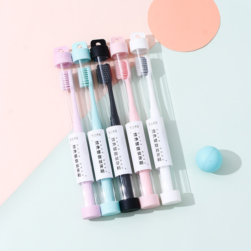 XIMIVOGUE熙美诚品洁净螺旋丝牙刷（单支装）便携