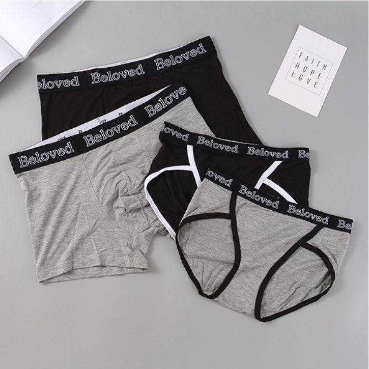 熙美诚品2024秋冬新品情侣内裤女夏季全棉裆抗菌中腰透气男士短裤,女士内衣/男士内衣/家居服,男三角内裤,淘宝优惠券,粉丝福利购,淘宝优惠卷